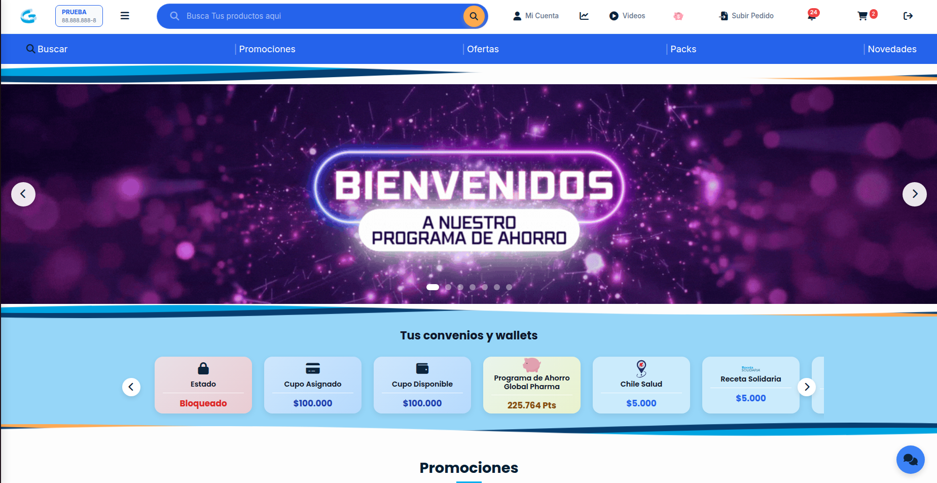Plataforma nueva